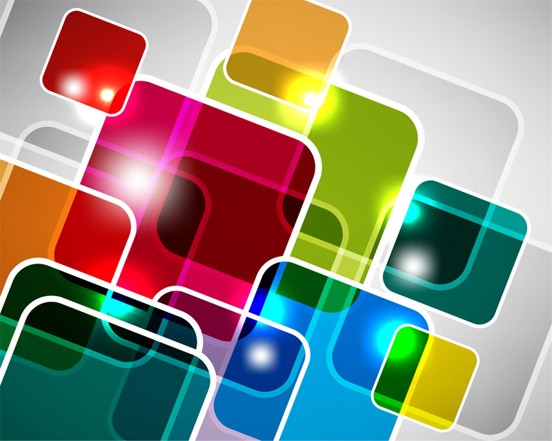 free vector Abstract Square Vector Background